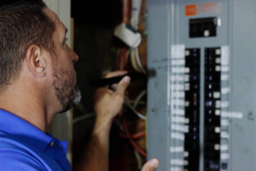 Electrical Panel Shot